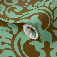 Chocolate_Aqua_Damask