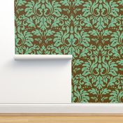 Chocolate_Aqua_Damask