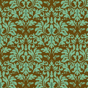 Chocolate_Aqua_Damask