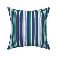 Polka Stripe navy