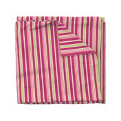 Polka Stripe pink