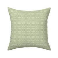 crosshatch - green mint, grey coordinate