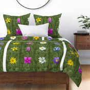 12 Denali National Park Wildflower Quilt Blocks