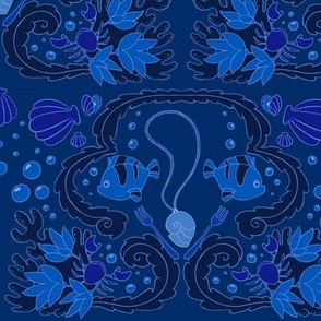 Under the Sea Damask