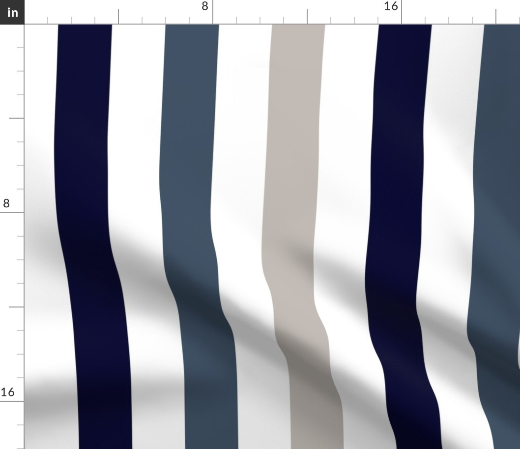  stripe indigo