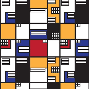If Mondrian was an Architect - Large