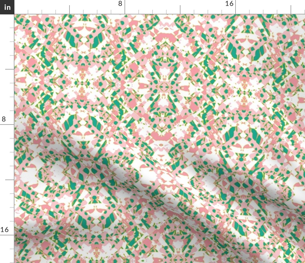 Pink Climbing Roses Chintz 2