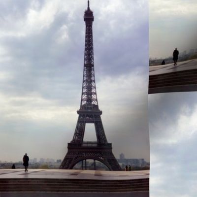Eiffel Tower before Rain