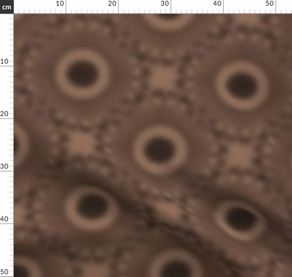 Punkte Kreise Abstrakt Braun Augen Punkt Iris Auge Rund Kurven Schuler Verschwommen Unscharf Spoonflower