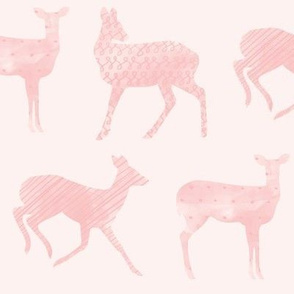 Curious Deer Pink