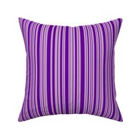 ButterfluFlutterby stripe - true purple & lilac
