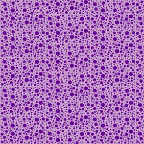 ButterflyFlutterby dots - true purple & lilac