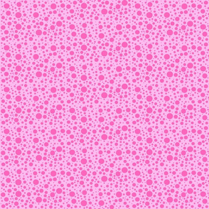 ButterflyDancer dots - hot pink & cotton candy