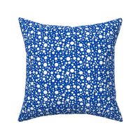 ButterflyDancer dots - cobalt blue reverse