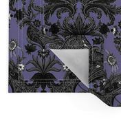 This Is Halloween! Haunted  House Damask ~ Large
