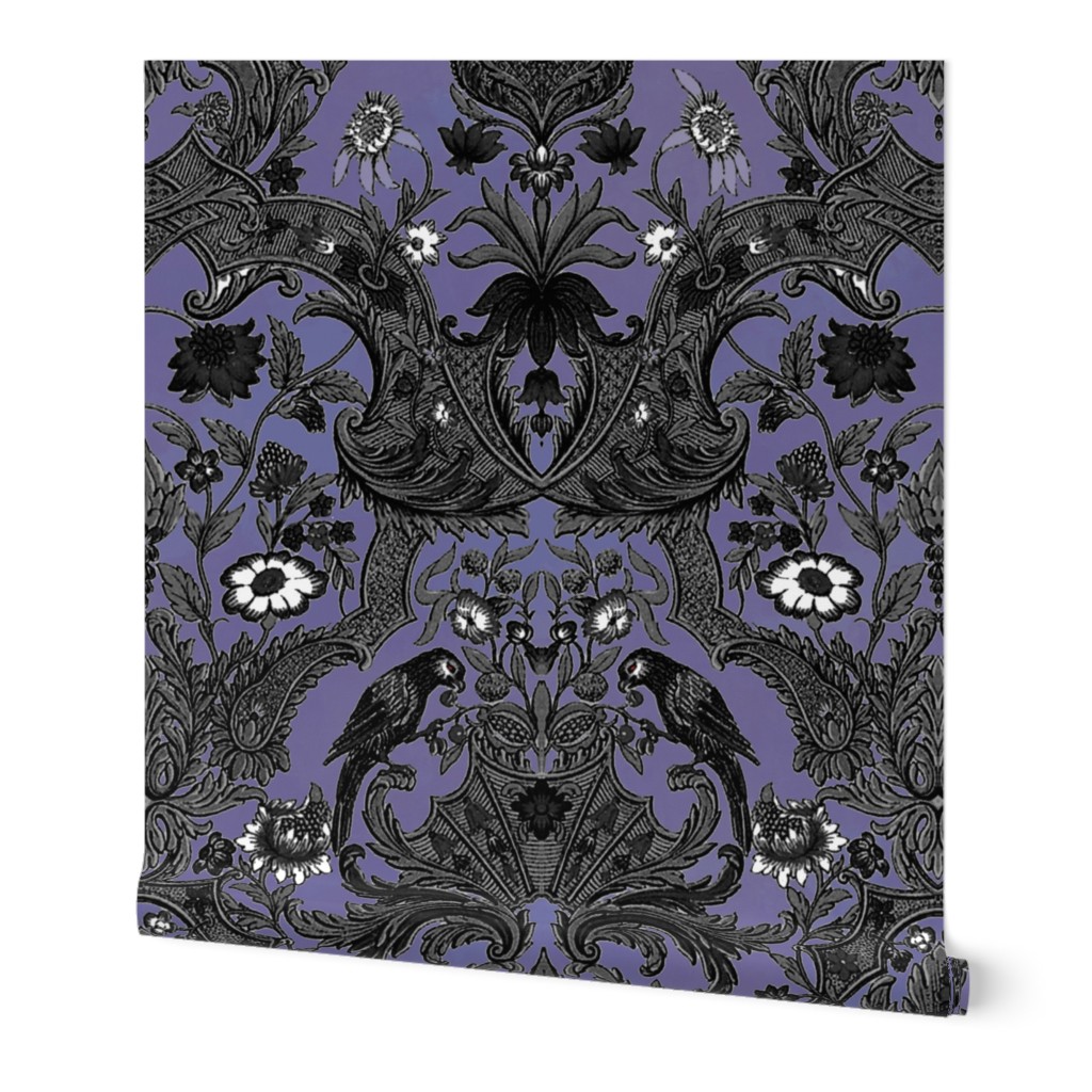 This Is Halloween! Haunted  House Damask ~ Small