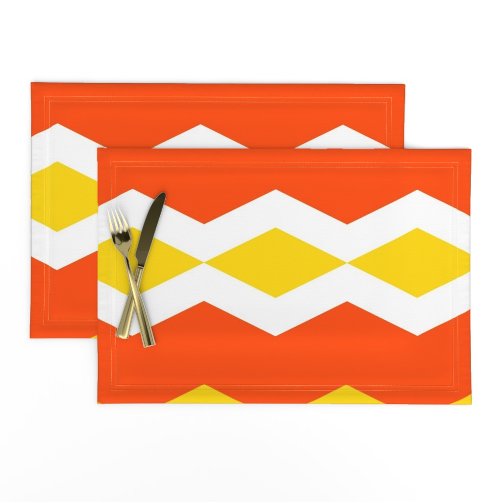 This Is Halloween! ~ Candy Corn Chevron