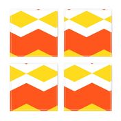 This Is Halloween! ~ Candy Corn Chevron