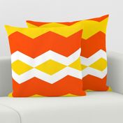 This Is Halloween! ~ Candy Corn Chevron