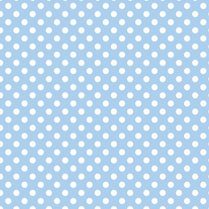 Cornflower Blue Polka Dot