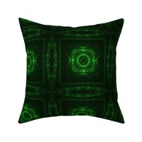 Square Fractal - Green