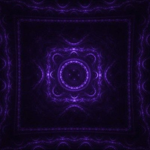 Square Fractal - Purple