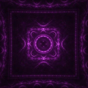 Square Fractal - Magenta