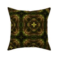 Square Fractal 2 - Yellow, Gold and Green