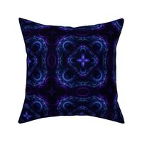 Square Fractal 2 - Blue and Purple