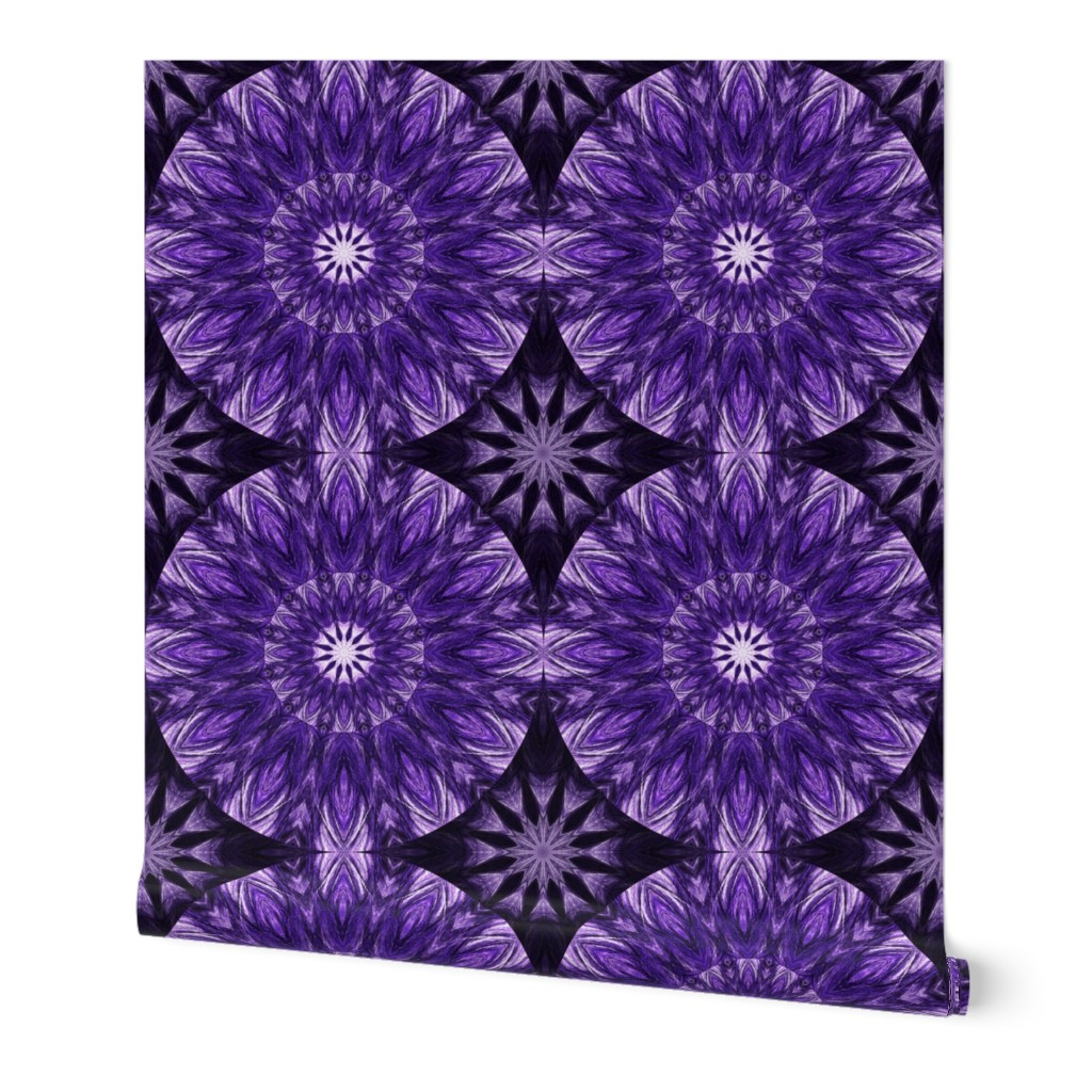 Kaleidoscope 16 - Purple Flowers