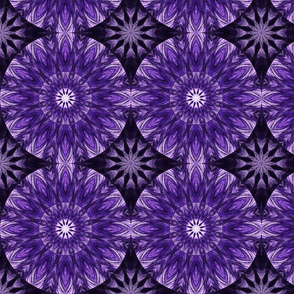 Kaleidoscope 16 - Purple Flowers