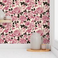 Toile_de_Jouy_roses (pink and black)