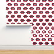 Red Lips Fabric