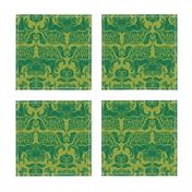 I Love Craft (Cthulhu Damask)