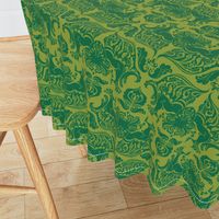 I Love Craft (Cthulhu Damask)