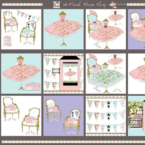 A French Dress Shop charm pack