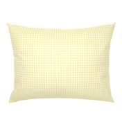 pale sunshine gingham, 1/4" squares 