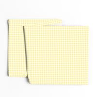 pale sunshine gingham, 1/4" squares 