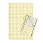 pale sunshine gingham, 1/4" squares 