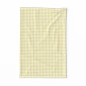 pale sunshine gingham, 1/4" squares 