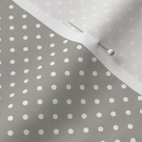 Swiss Dots Gray