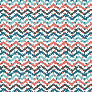 chevron with dots