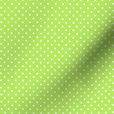 Swiss Dots Floral Green