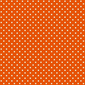 Swiss Dots Orange