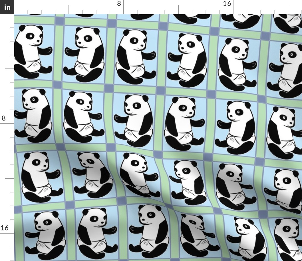 Baby Panda Boy Colours