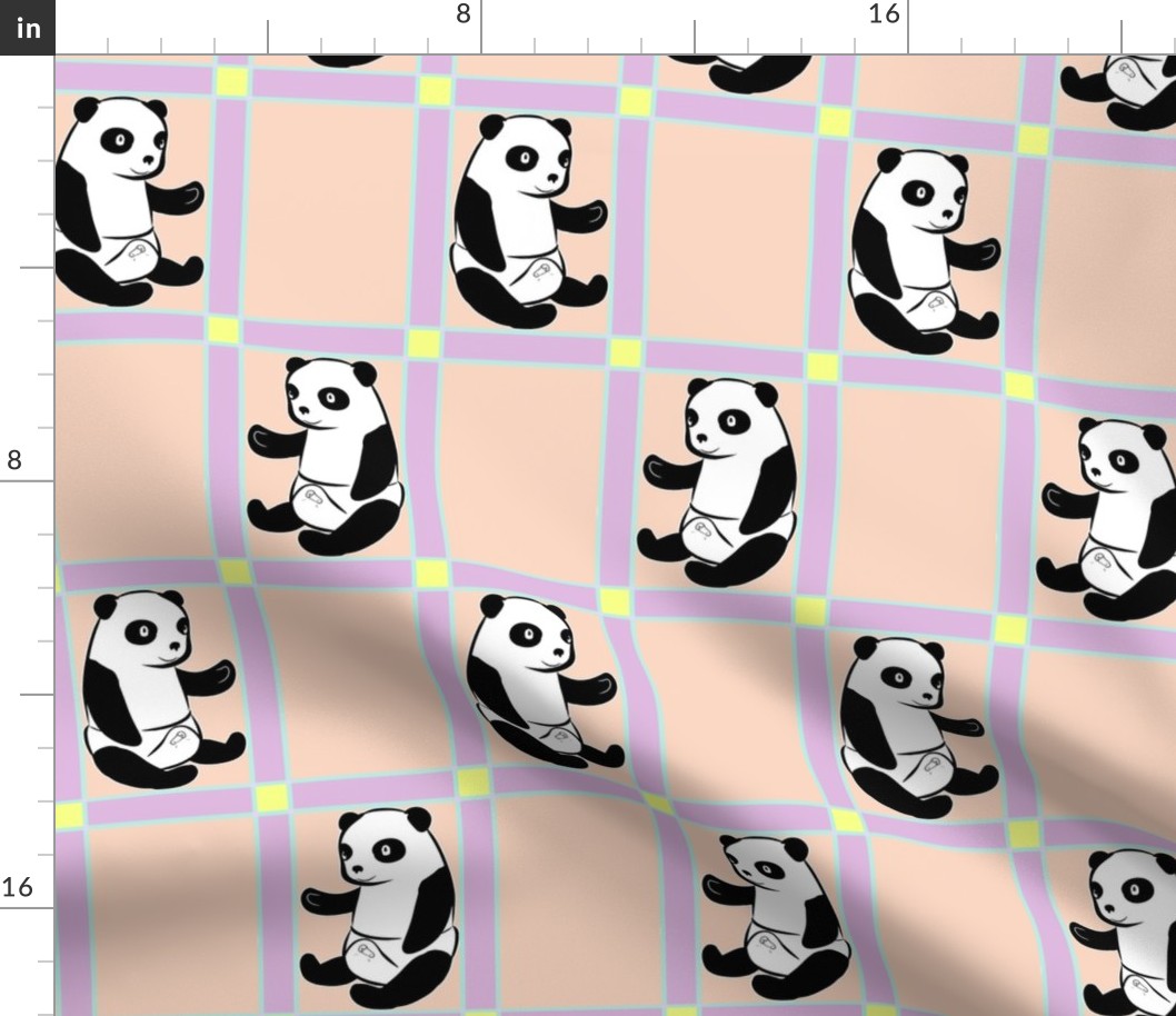 Baby Panda Girl Colours