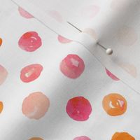 polkadots in water