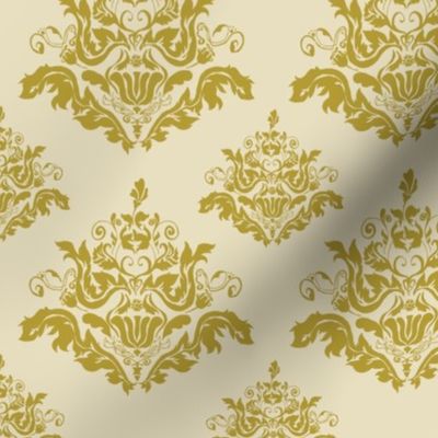 Rococo Pattern-Green