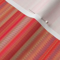 coral and peach stripes