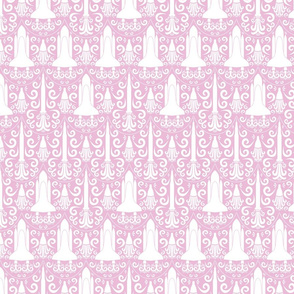 Rocket Science Damask (Pink)